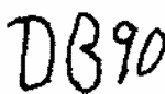Indiscernible: monogram (Read as: DB)
