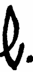 Indiscernible: monogram (Read as: L)