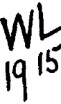Indiscernible: monogram (Read as: WL)