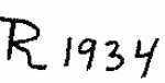 Indiscernible: monogram (Read as: R)