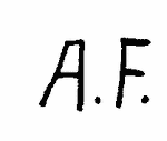 Indiscernible: monogram (Read as: AF)