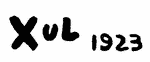 Indiscernible: monogram (Read as: XUL)