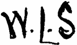 Indiscernible: monogram (Read as: WLS)