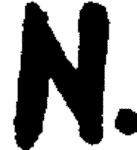 Indiscernible: monogram (Read as: N)