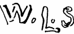Indiscernible: monogram (Read as: WLS)