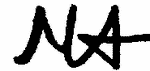 Indiscernible: monogram (Read as: NA)