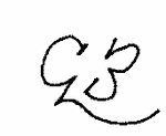 Indiscernible: monogram (Read as: GB, CB, EB)