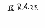 Indiscernible: monogram (Read as: RA)