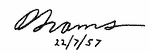 Indiscernible: illegible, alternative name or excluded surname (Read as: OHAMS; ABRAMS;) Indiscernible: illegible, alternative name or excluded surname (Read as: OHAMS; ABRAMS;)