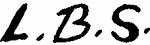 Indiscernible: monogram (Read as: LBS)